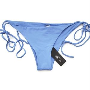 TAVIK XS Blue String Bikini Bottom NWT